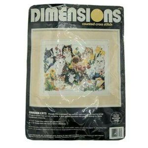 VTG 1992 Dimensions Counted Cross Stitch Kit #3726